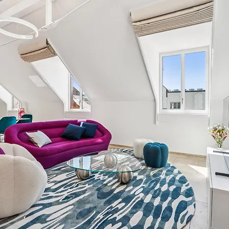 Old Town Rose Diamond Penthouse Rooftop Terrace Zurigo